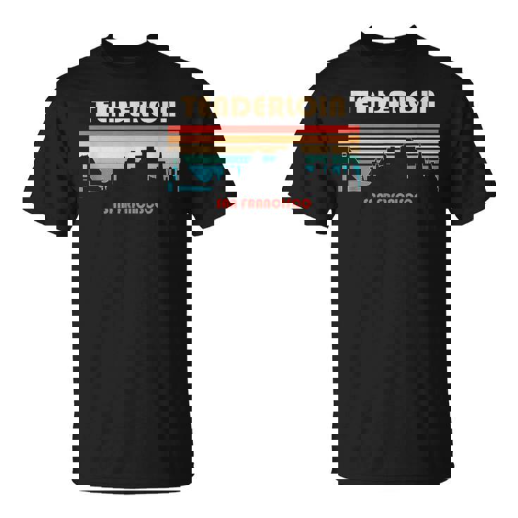 テンダーロイン サンフランシスコ カリフォルニア レトロ ヴィンテージ Tシャツ
