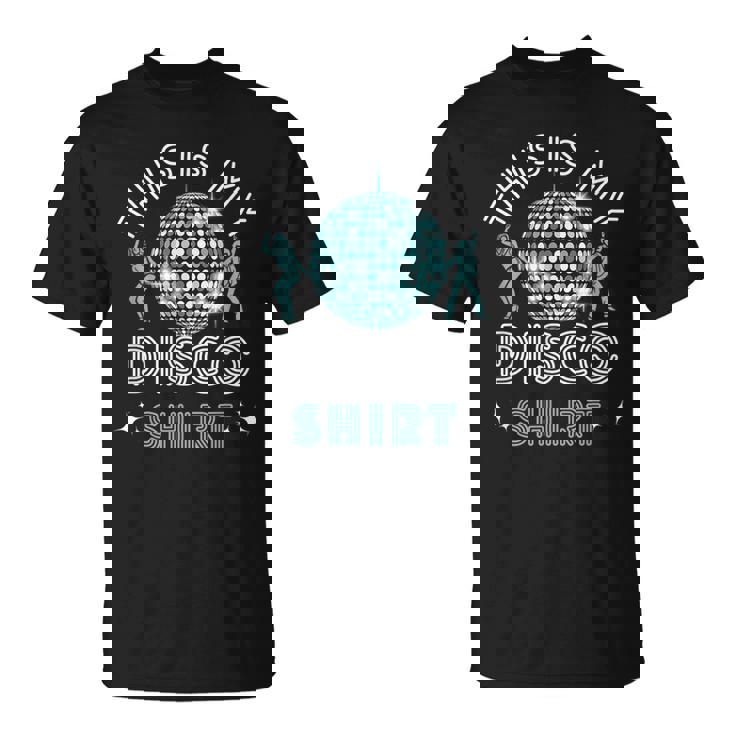ディスコ衣装 レディース メンズ 70年代&80年代コスチューム This Is My Disco Tシャツ