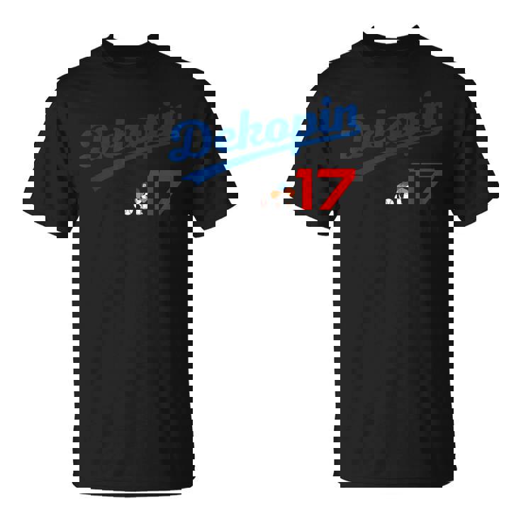 デコピン 大谷 Dekopin Decoy Decopin 前後デザイン 野球 かわいい 愛犬 ユニホーム風 Tシャツ