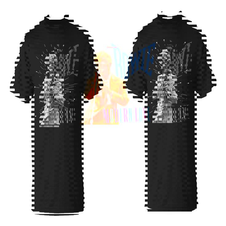 デヴィッド・ボウイ モダンラブ写真 デニス・オリーガン作 Tシャツ