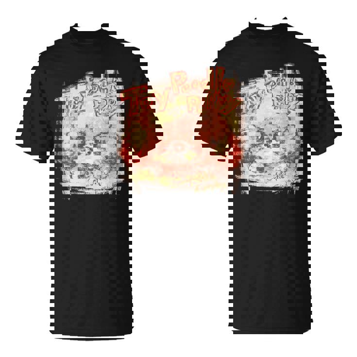 トイプードル かわいい いぬ 子犬 ペット おもしろ 動物 アート イラスト Tシャツ