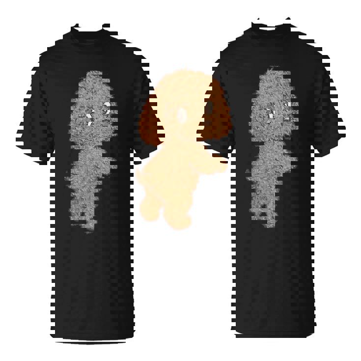 トイプードル 犬 かわいい いぬ 子犬 ペット おもしろ 動物 イラスト Tシャツ