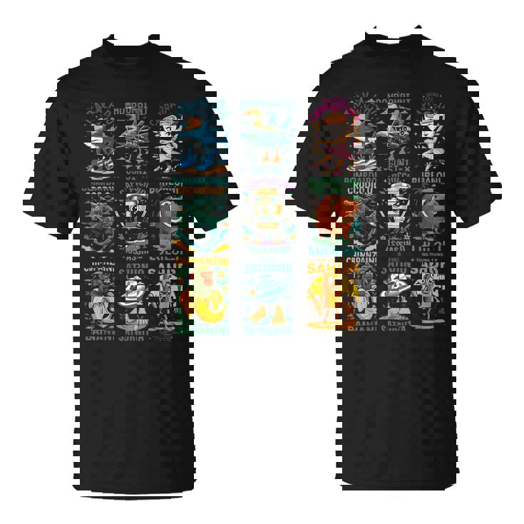 トップ ブレイン キャラ キッズ お気に入り 男の子 ミーム Aiモンスター Tシャツ