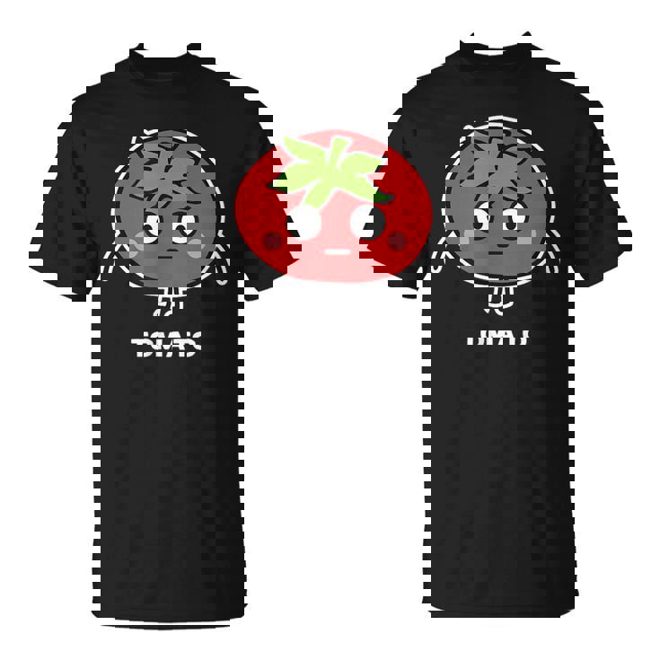 トマト 顔 イラスト かわいい おもしろ 面白い 簡単 シンプル ゆるい 野菜 Tシャツ