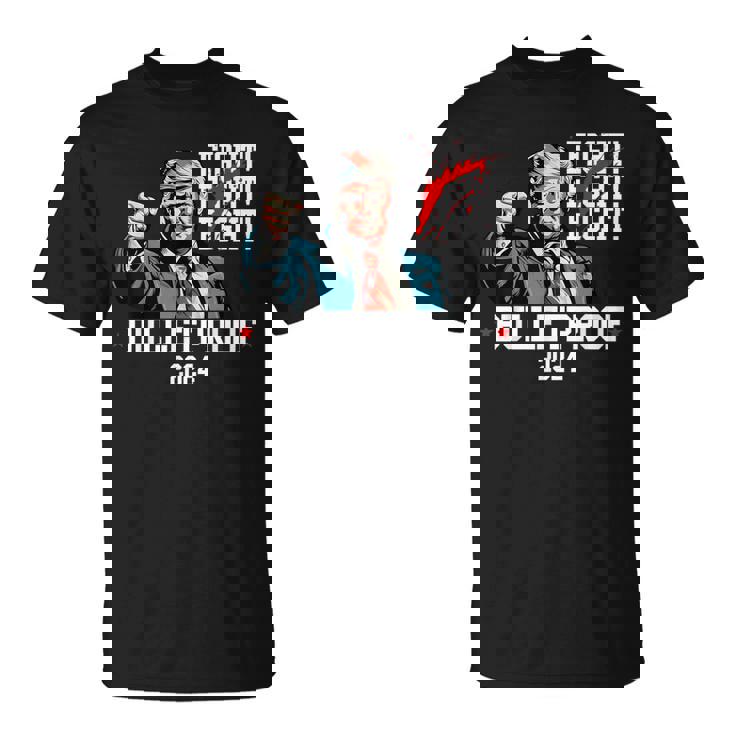 トランプ 防弾 ファイト ファイト ファイト Tシャツ