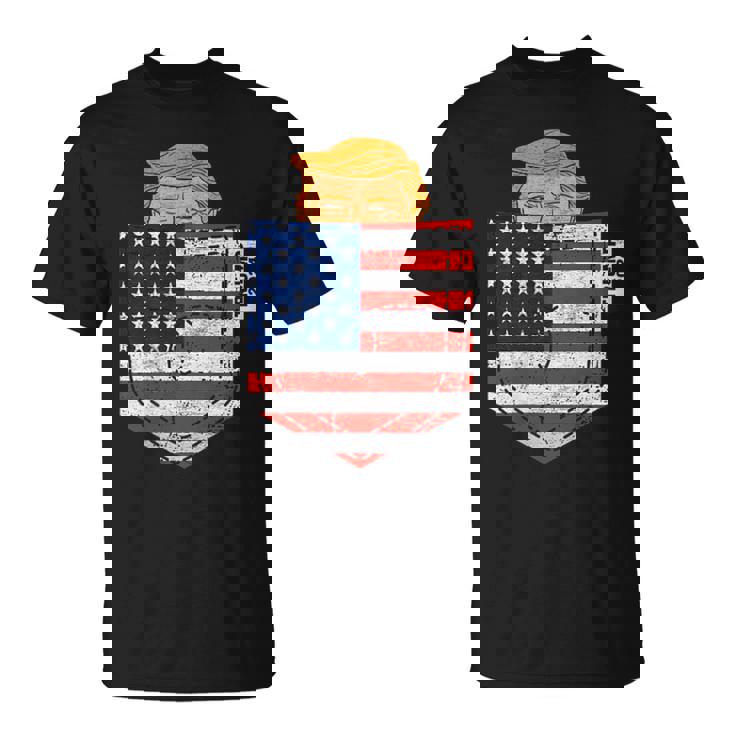 トランプ・イン・ユア・ポケットusa選挙 2024年7月4日のトランプ Tシャツ