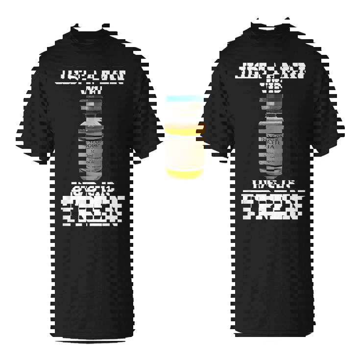トレンを愛する男 Tシャツ