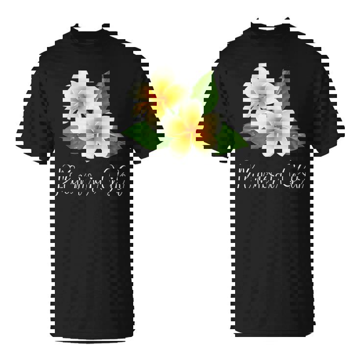 トロピカルプルメリアフランジパニー Tシャツ