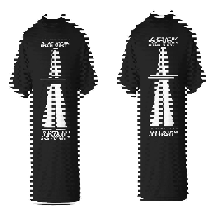 ドイツでの楽しい高速運転のためのクラフトワークアウトバーン Tシャツ