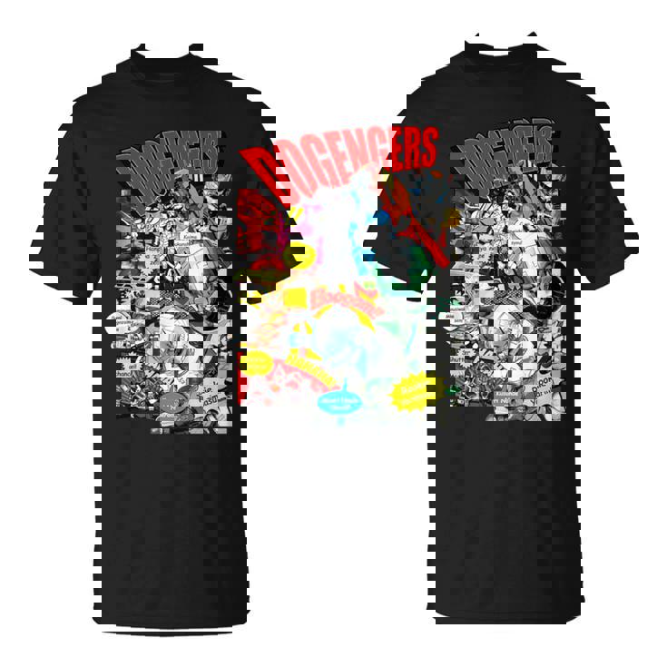 ドゲンジャーズ コミック風 Tシャツ