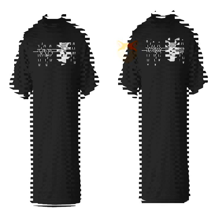 ドッグハートビートi ファニー秋田犬 Tシャツ