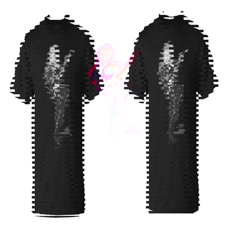 ドリー・パートンロックスター・オン・ファイア Tシャツ