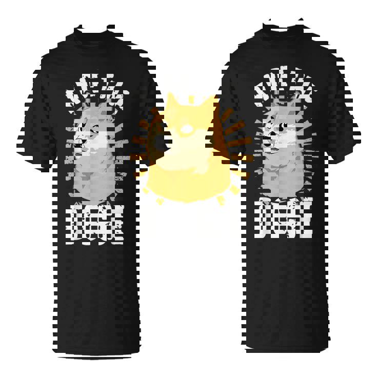 ドージコイン クリプト ライド ザ ドージ 面白い Memecoin Tシャツ