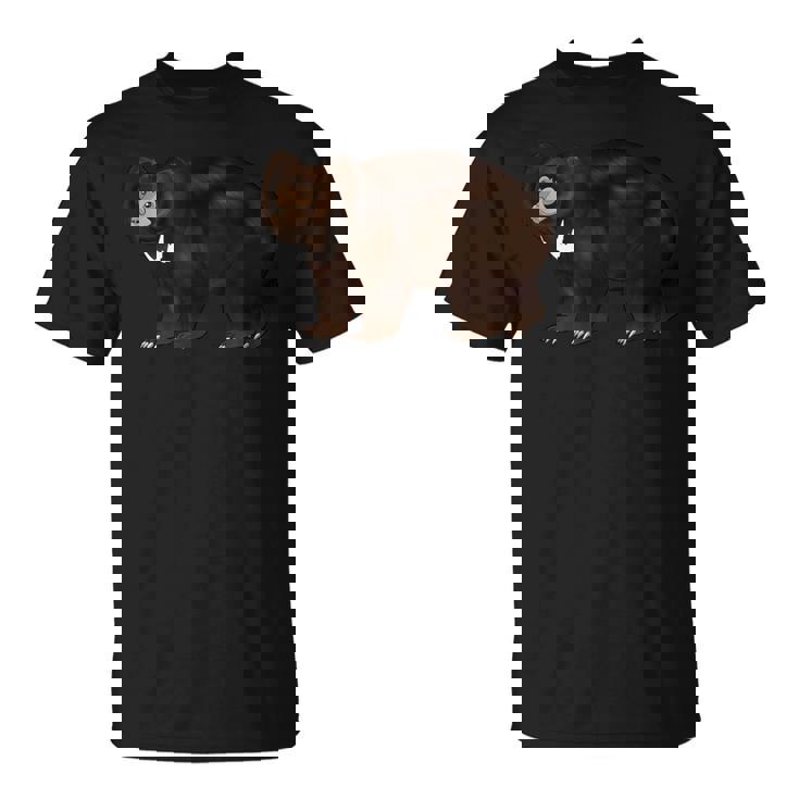 ナマケグマの絵 Tシャツ