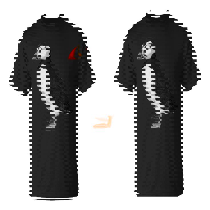 ニシツノメドリ 鳥 動物 図 バードウォッチング 贈り物 鳥類学者 生物学者 自然科学 Tシャツ