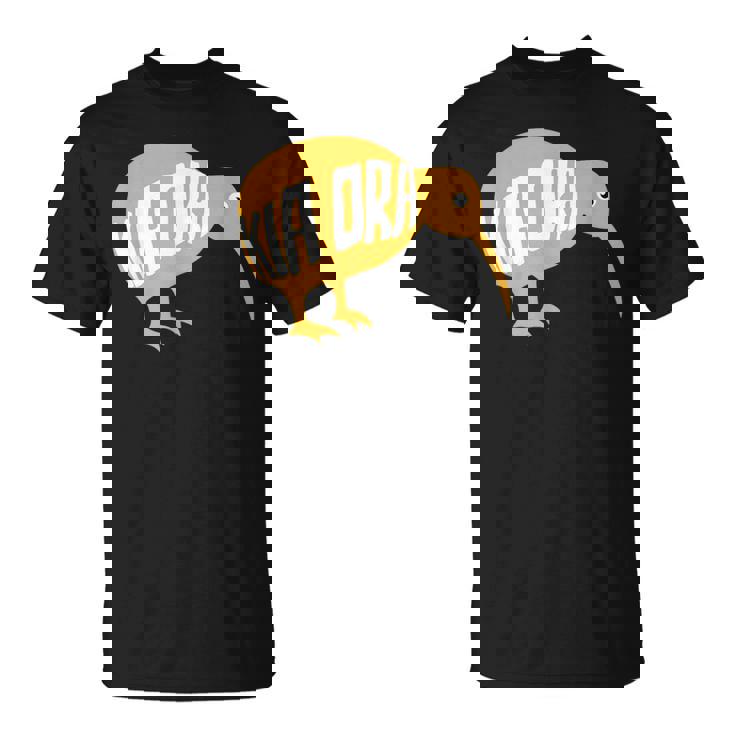 ニュージーランド お土産 キウイ鳥 キア・オラ Be Well ギフト Tシャツ