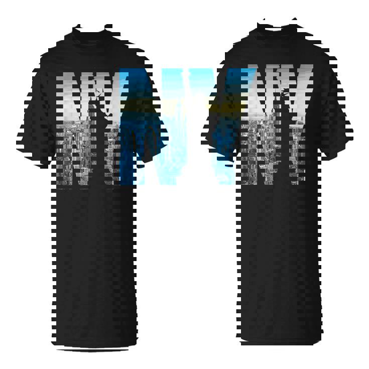 ニューヨーク市のデザインnyc自由の女神アーバン Tシャツ