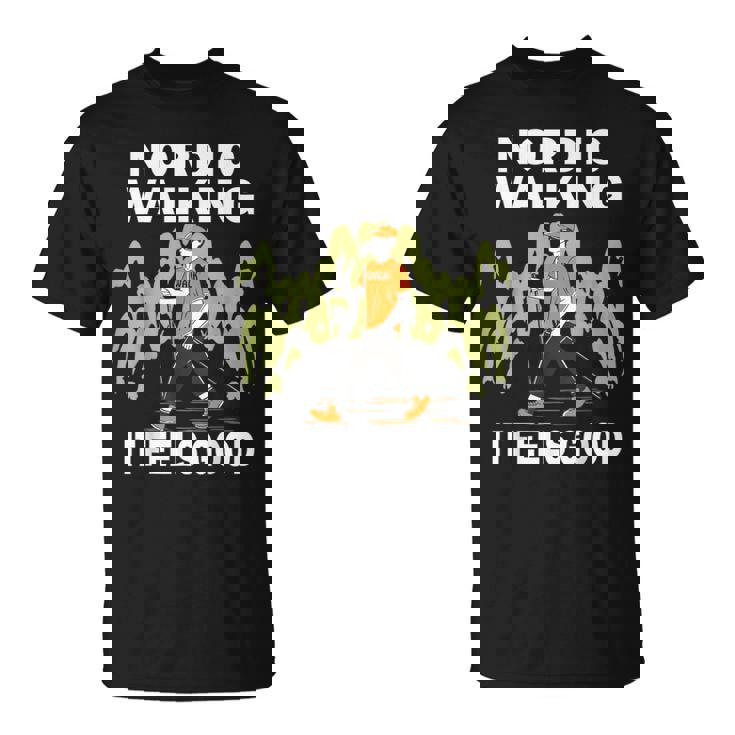 ノルディック ウォーキング ランニング スポーツ ハイキング フィットネス ウォーキング ランニング Tシャツ