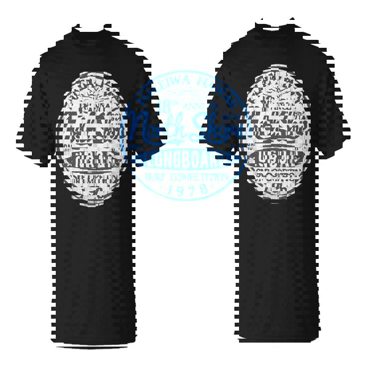 ノースショア ハレイワ ハワイ ロングボード サーフ Tシャツ