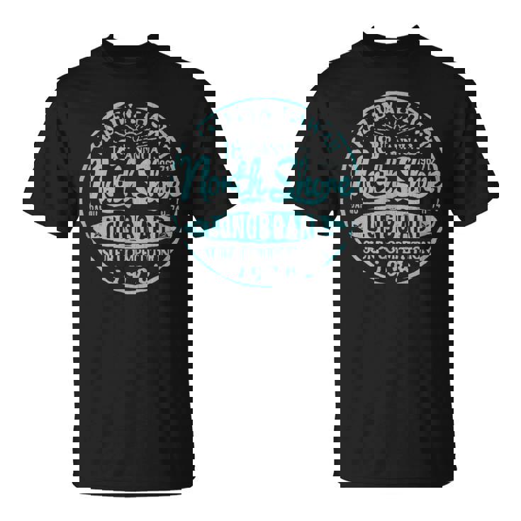 ノースショアハワイロングボードサーフ Tシャツ