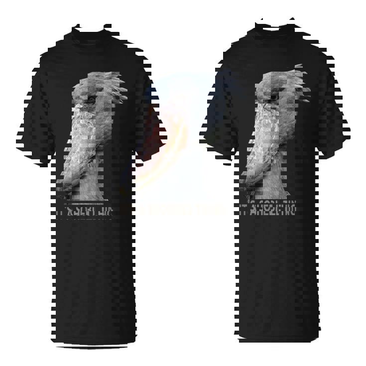 ハシビロコウそれはハシビロコウです Tシャツ