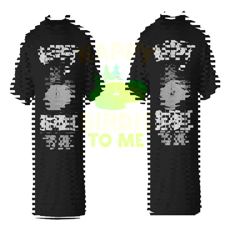 ハッピーバーディー ゴルフ 面白い ホール 文字入り メンズ おもしろ 面白い 服 オリジナル おもしろグッズ 文字 Tシャツ
