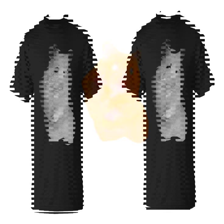 ハムスターミーム ピースサイン付き Tシャツ