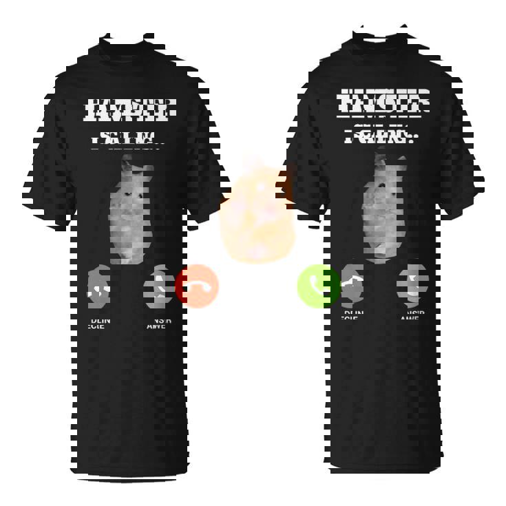 ハムスターミームが呼んでいます Tシャツ