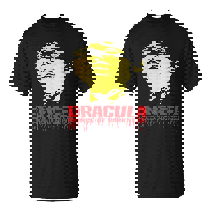 ハロウィン ホラー ドラキュラ ヴァンパイア ヴィンテージ コミックブック ムービー Tシャツ