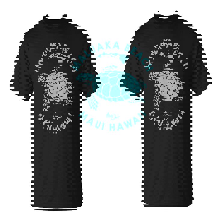 ハワイ ホヌ ウミガメ マルカビーチ マウイ Tシャツ