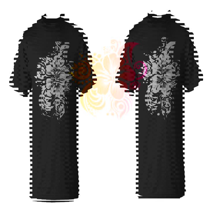 ハワイアン トライバル ハイビスカスシャツ ハワイアン トライバル Tシャツ