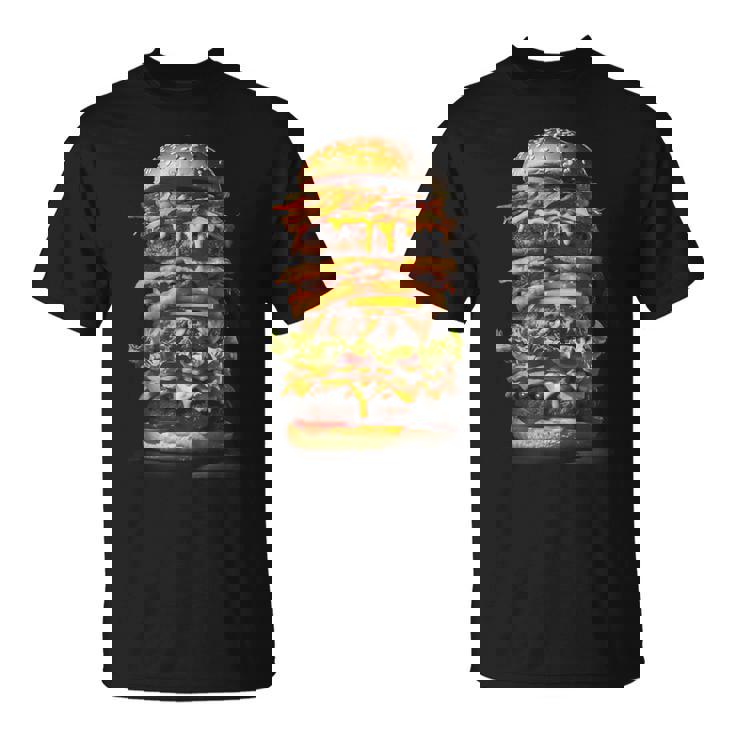 ハンバーガー チーズバーガー ファーストフード愛好家 食通 ギフト Tシャツ