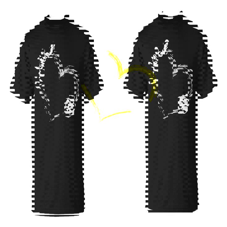ハート ピックルボール ラブパドル スポーツ ピックルボール Tシャツ