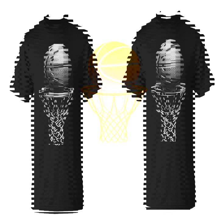 バスケットボール選手 クールトロフィー スポーツ愛好家 試合日 Bボール Tシャツ