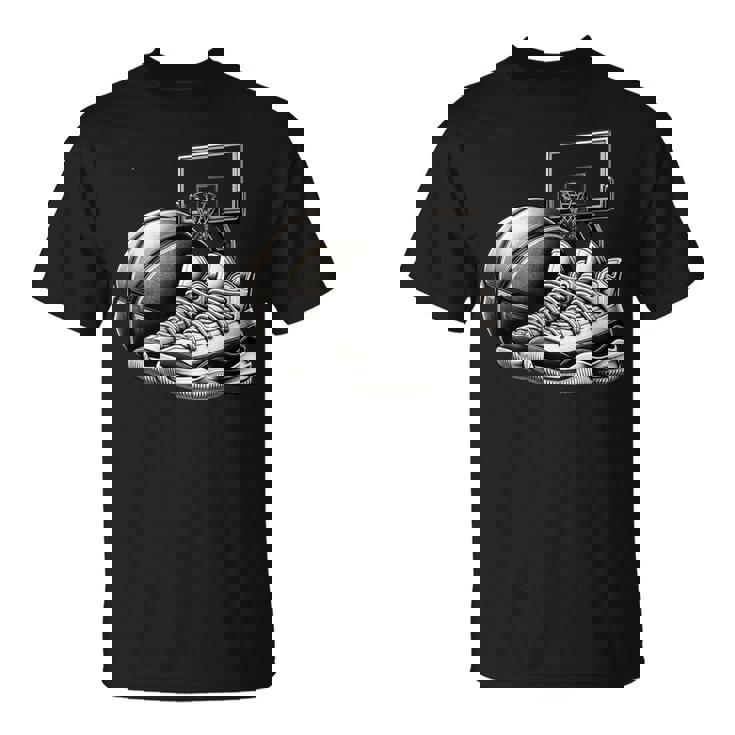 バスケットボール選手の夢 スニーカー ボール スラムダンク Tシャツ