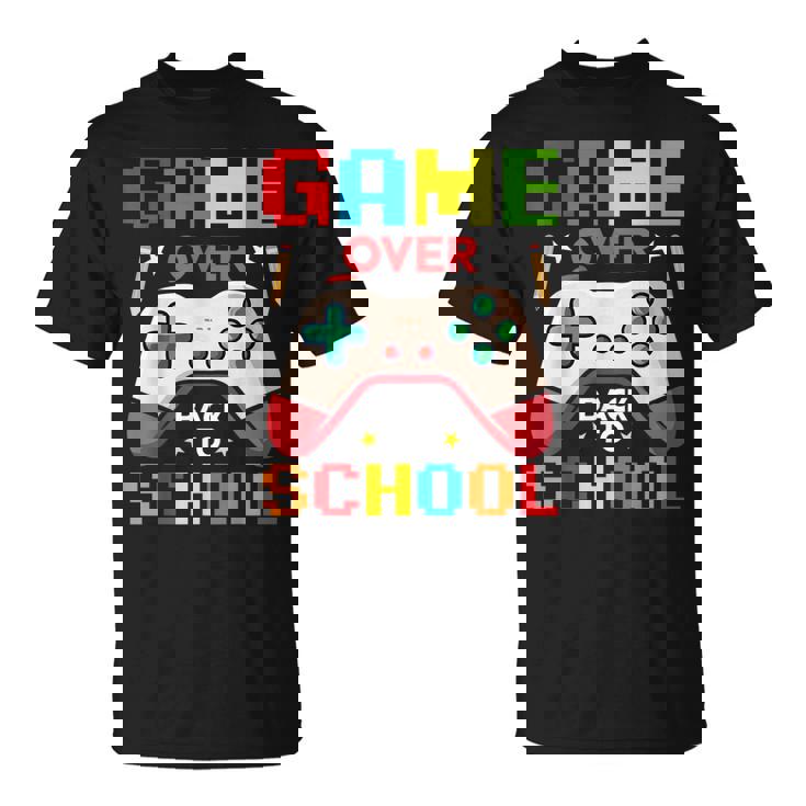 バック・トゥ・スクール-ゲームオーバーバック・トゥ・スクール Tシャツ