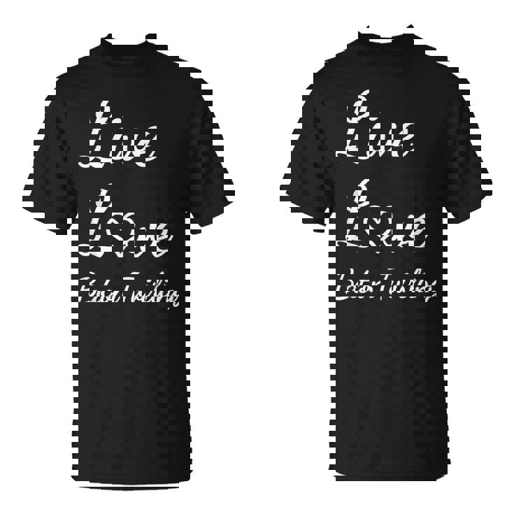 バトントワラー ライブ・ラブ・バトントワリング Tシャツ