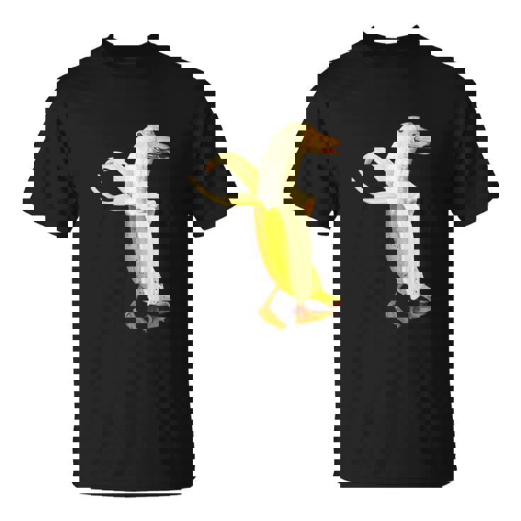 バナナアヒル。おかしいから人形の動物 Tシャツ