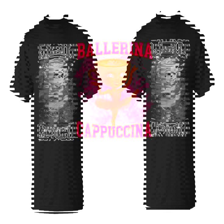 バレリーナ カプチーナ イタリアーナ ブレイン Tシャツ
