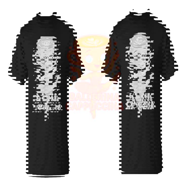 バレリーナカプチーナ イタリアンブレインロットミーム Tシャツ