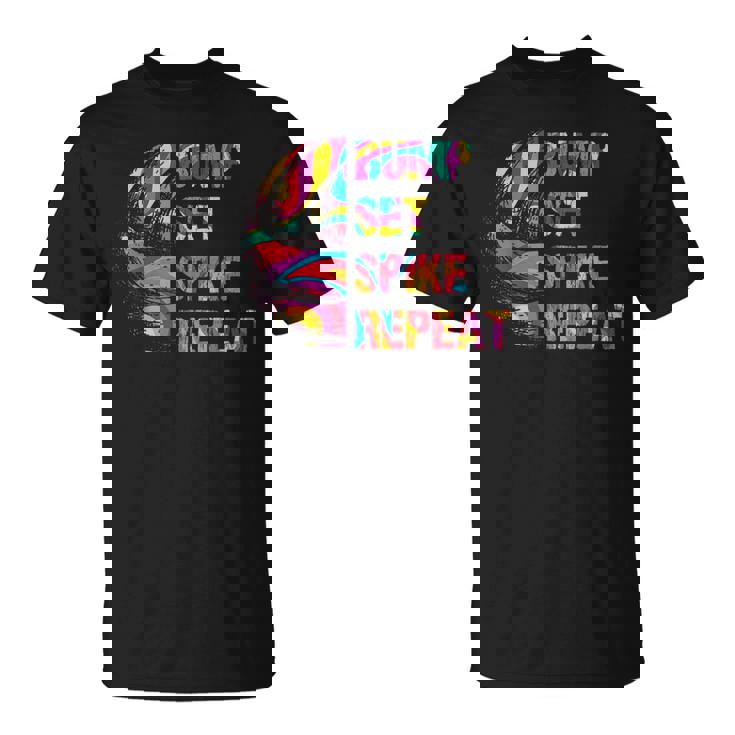 バレーボール バンプセット スパイク ラインマン ビーチ バレースポーツ アスリート Tシャツ