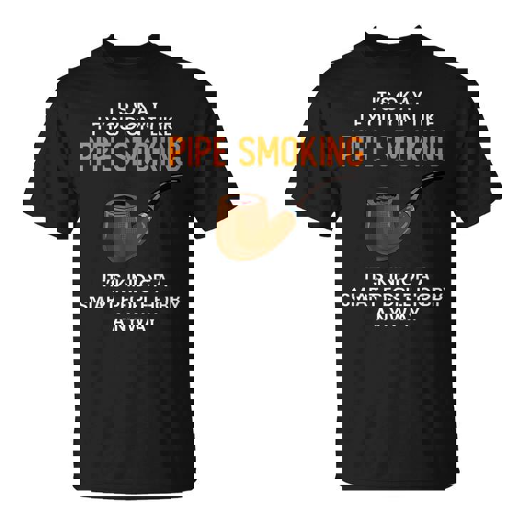 パイプスモーキング スマートピープル パイプスモーキング Tシャツ