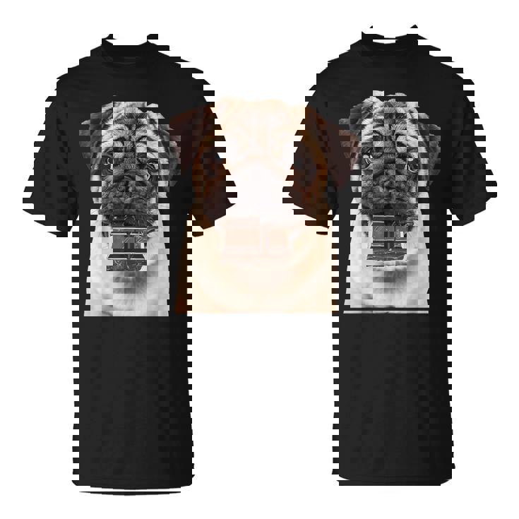 パグチョコレート Tシャツ