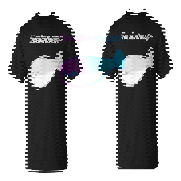 パステルカラーのサカバンバスピス おもしろ ネタ かわいい プレセント Tシャツ