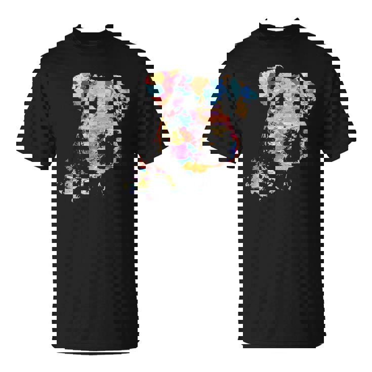 パステルペイント エアデールテリアポートレート Tシャツ