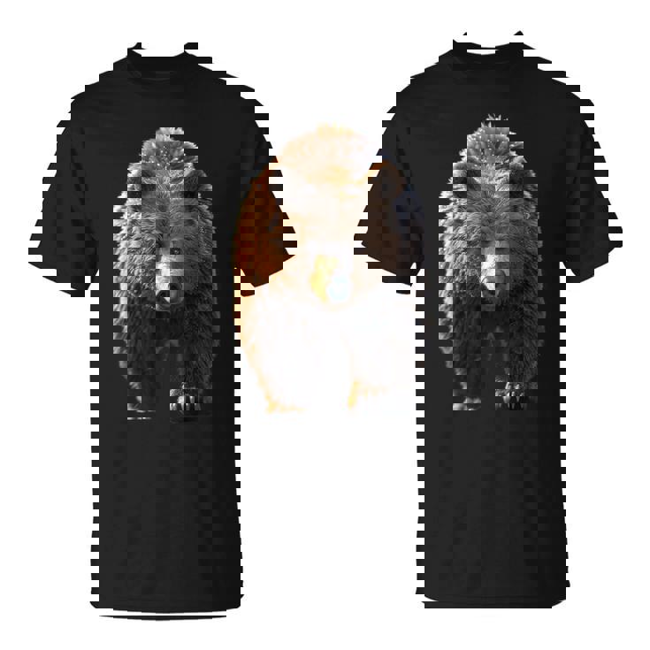 ヒグマ グリズリー ベア ブラザーズ フォレスト ワイルド ヒグマ Tシャツ