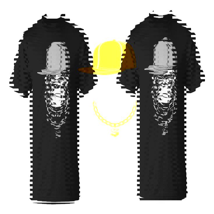 ヒップホップ ゴリラ ラッパー Tシャツ