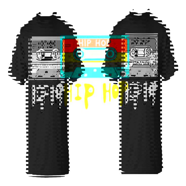 ヒップホップカセットテープ Tシャツ