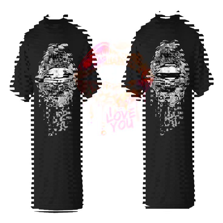 ヒョウ柄 チーター柄 アニマルリップ 花柄 セクシー ヒョウ柄 Tシャツ