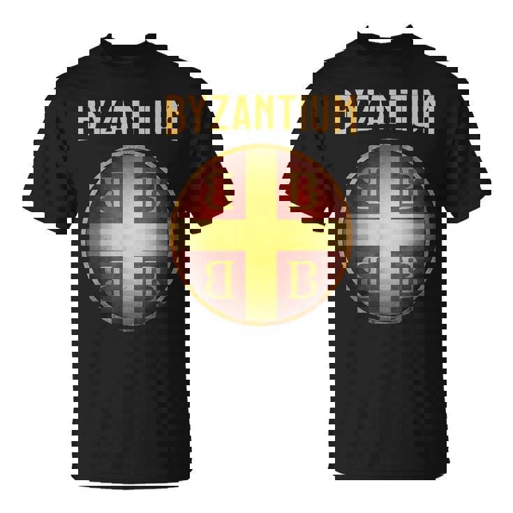 ビザンチウムのシンボル コンスタンティノープルとビザンツ帝国 Tシャツ